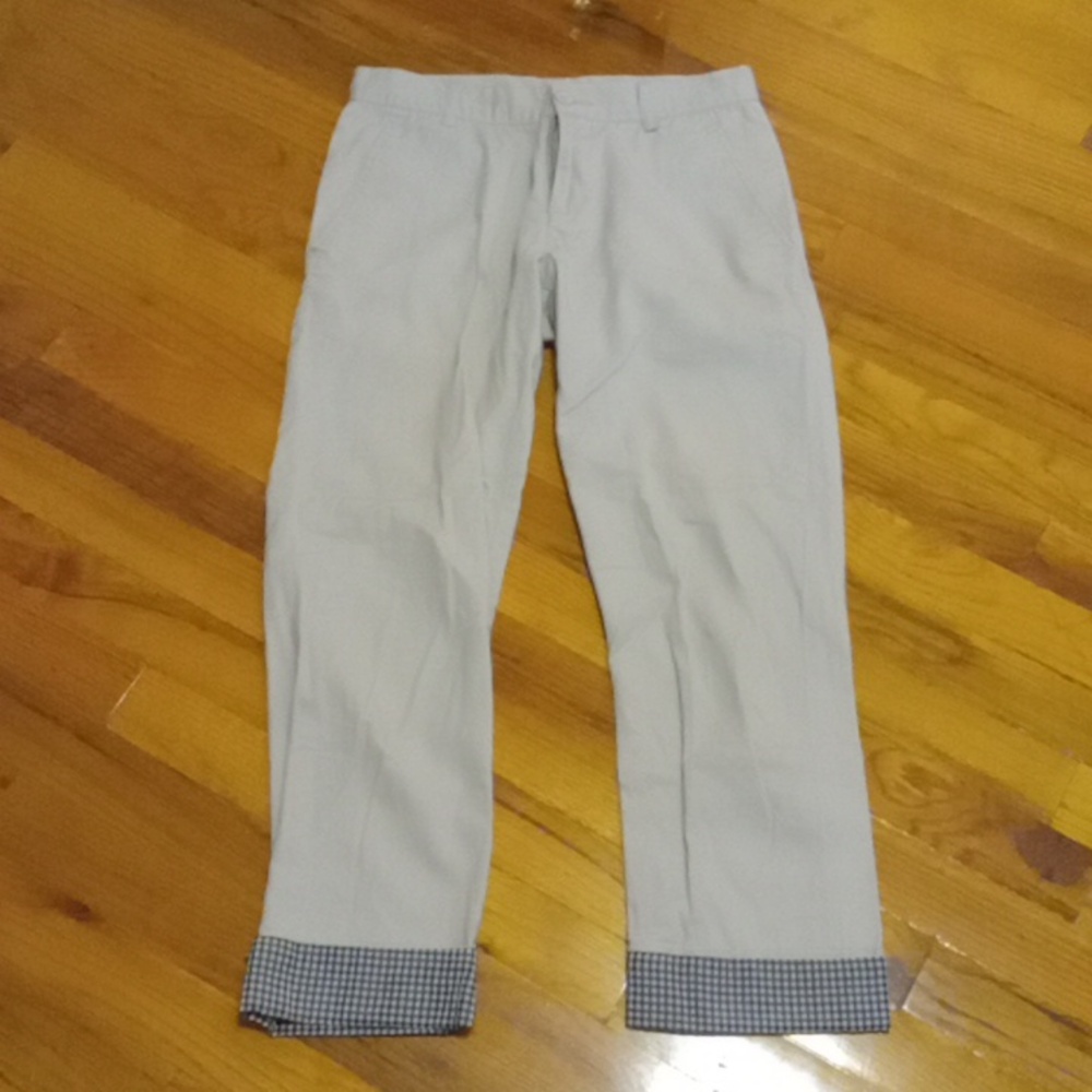 *last day - moving sale* beige tan capri size S
